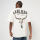 Karl Kani Ανδρική κοντομάνικη μπλούζα Small Signature Washed Heavy Jersey Skull Tee